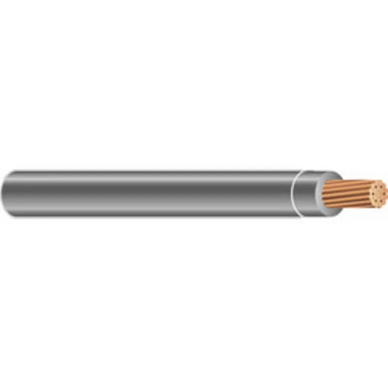 10 AWG THHN/THWN-2 Stranded Copper, Gray 500'