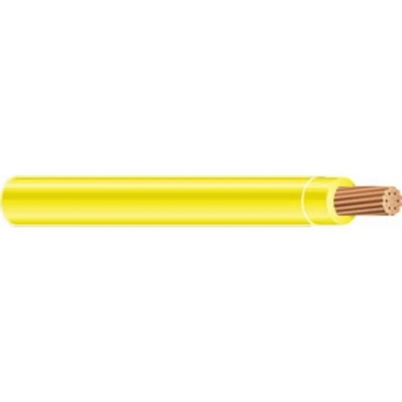 3 AWG THHN/THWN-2 Stranded Copper, Yellow, 1000'