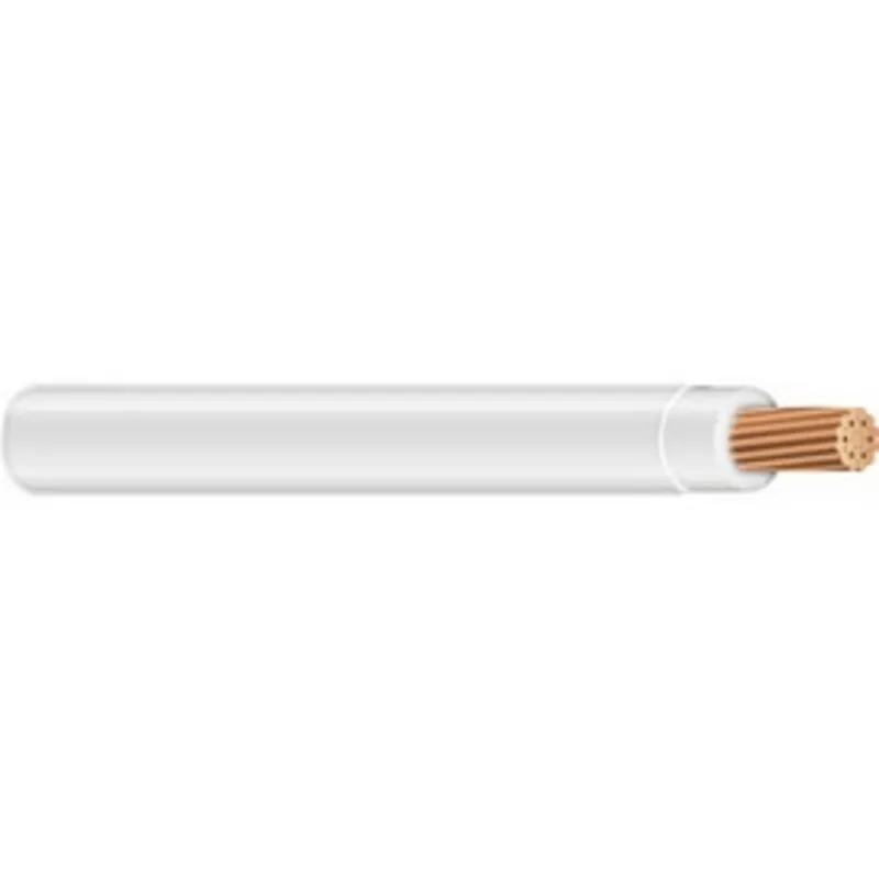 4 AWG THHN/THWN-2 Stranded Copper, White, 5000'