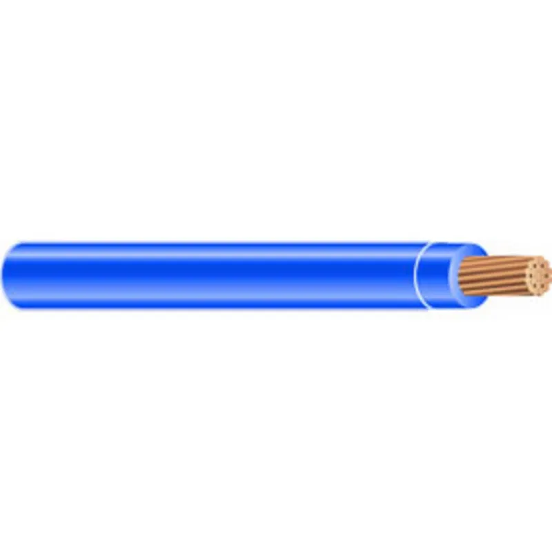12 AWG THHN/THWN-2 Stranded Copper, Blue, 500'