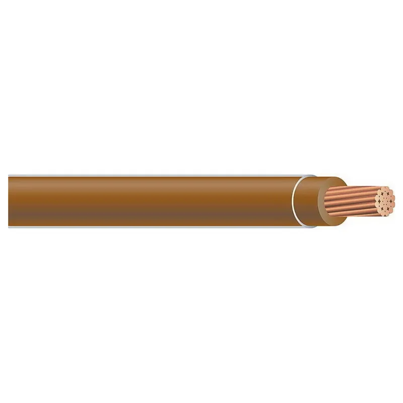 250 MCM THHN/THWN-2 Stranded Copper, Brown, 2500'