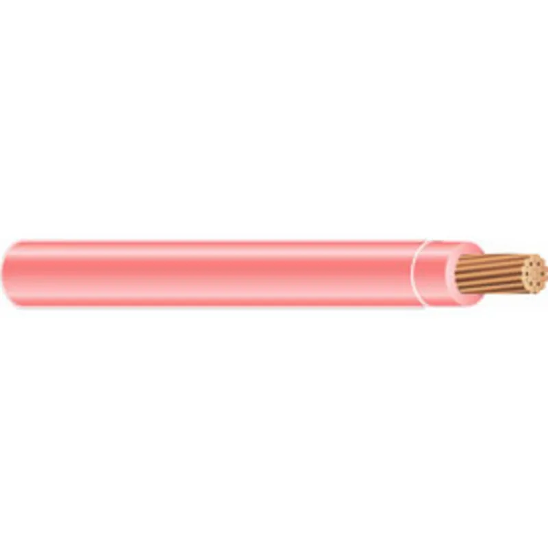 10 AWG THHN/THWN-2 Stranded Copper, Pink 500'