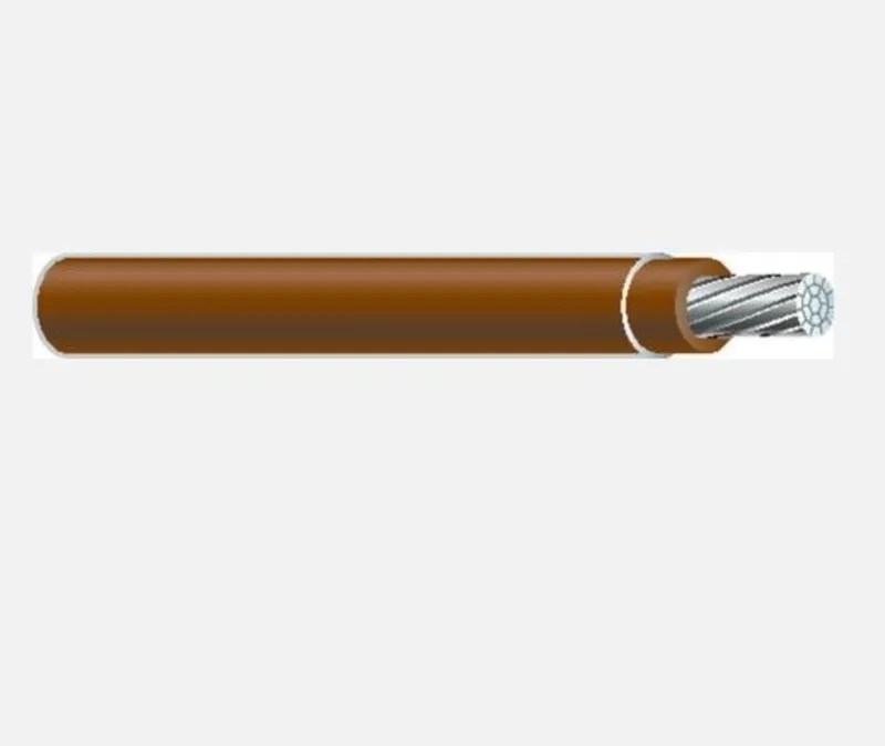 250 MCM XHHW-2 Stranded Aluminum, Brown, 600V, Cut to Length