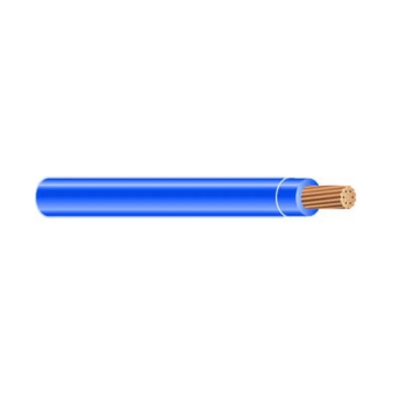 8 AWG XHHW Stranded Copper, Blue, 1000' Reel