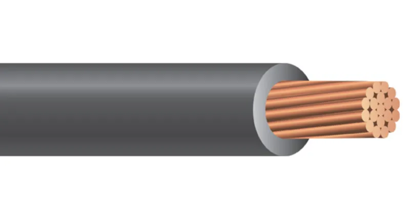 4 AWG XHHW-2 Stranded Copper Black 500'