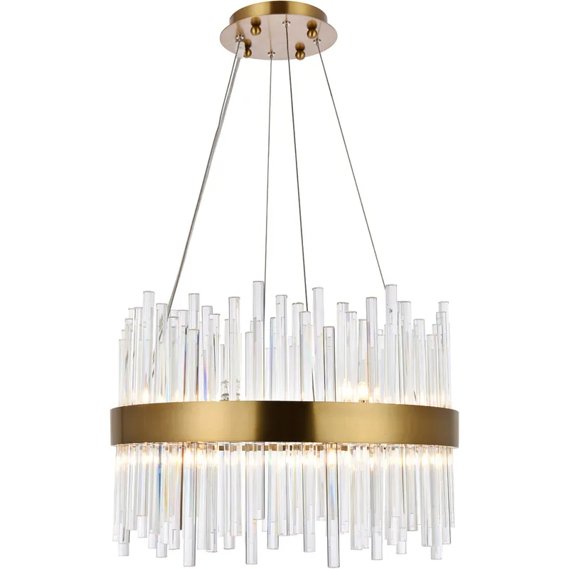 Dallas 14 Light 20 inch Gold Chandelier Ceiling Light