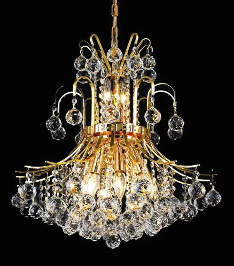 Toureg 10 Light 19 inch Gold Dining Chandelier Ceiling Light in Royal Cut