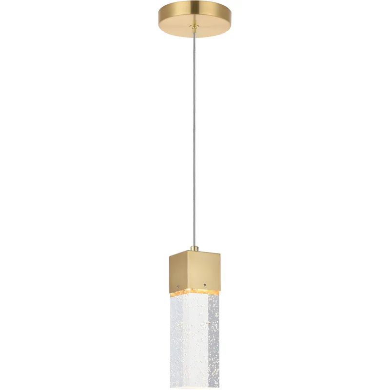 Novastella LED 4.72 inch Gold Pendant Ceiling Light
