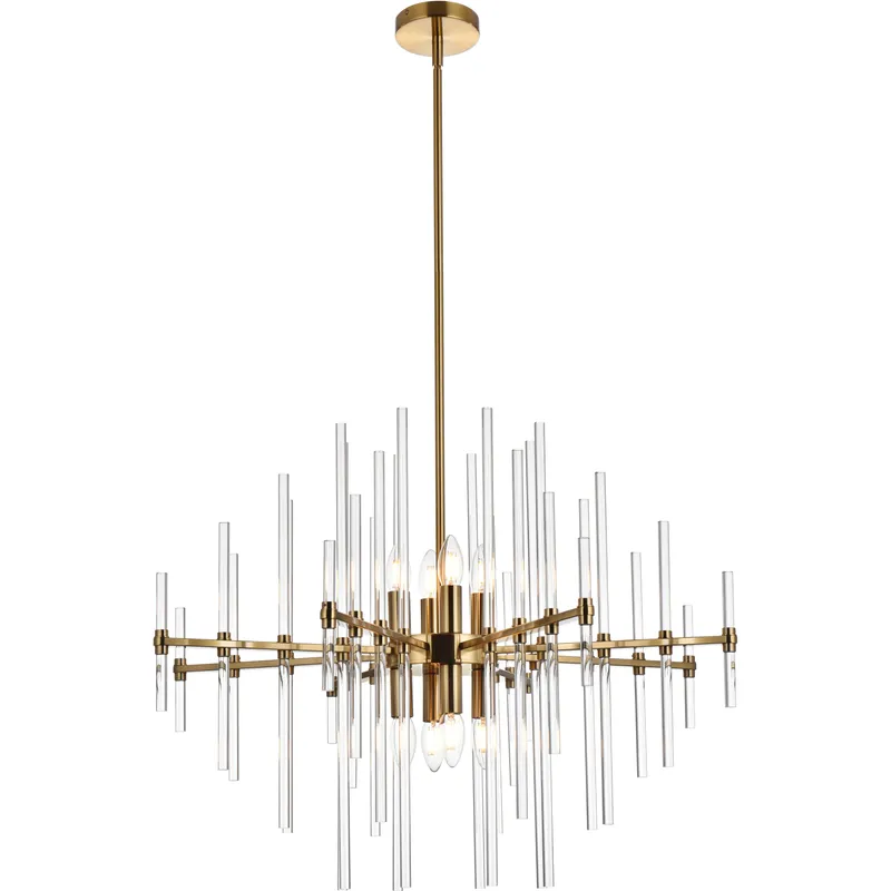 Sienna 8 Light 27 inch Gold Pendant Ceiling Light