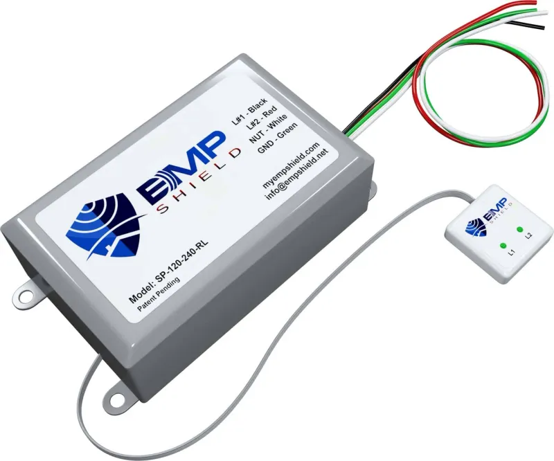 EMP Shield Home EMP & Lightning Protection + CME Defense Concealed Model
