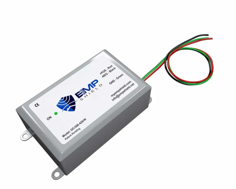 EMP Shield Single DC 300-420 Volt Solar / Wind EMP Protection