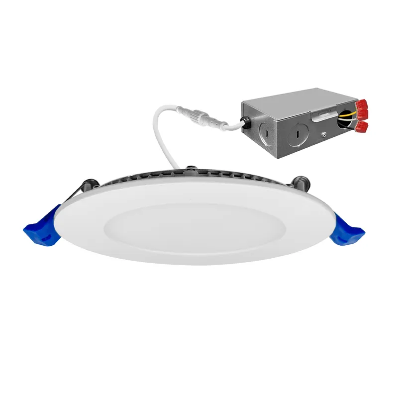 10" Round SnapTrim Slim J-Box Downlights