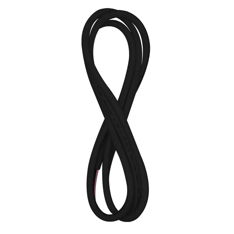 12’ 5-Wire Black Cord