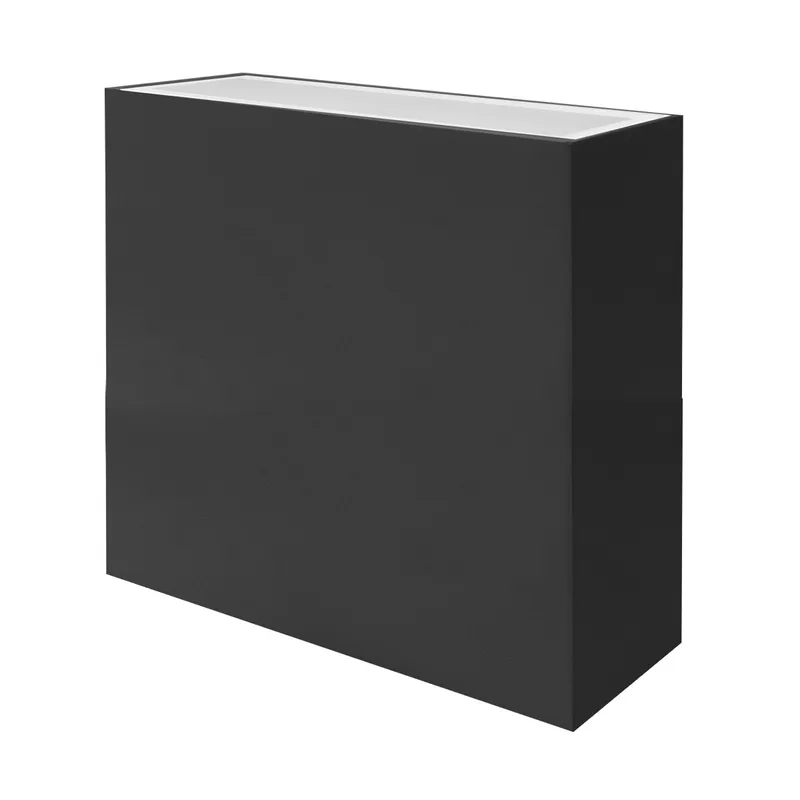 12" Modern Square Sconce Light: M-Line