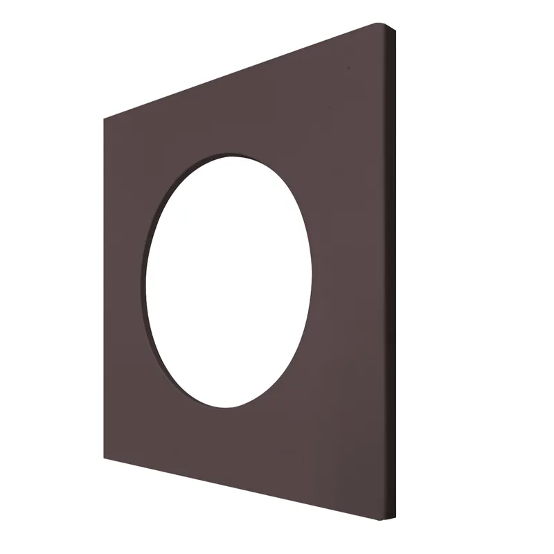 2" Bronze Smooth Square Trim