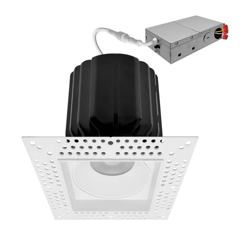 3" Square Downlight: Trimless-Line