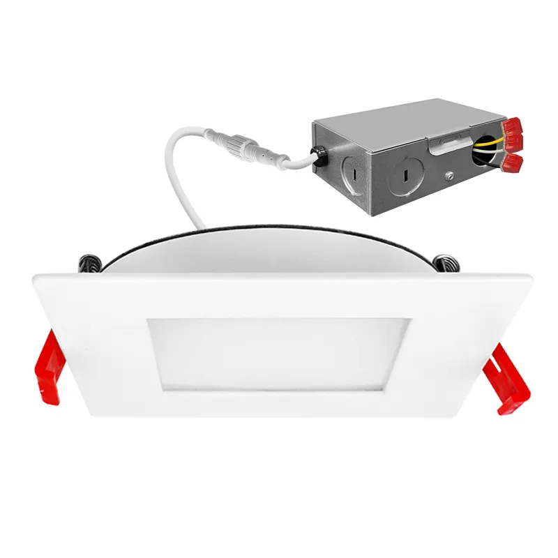 3" Square SnapTrim Slim J-Box Downlight