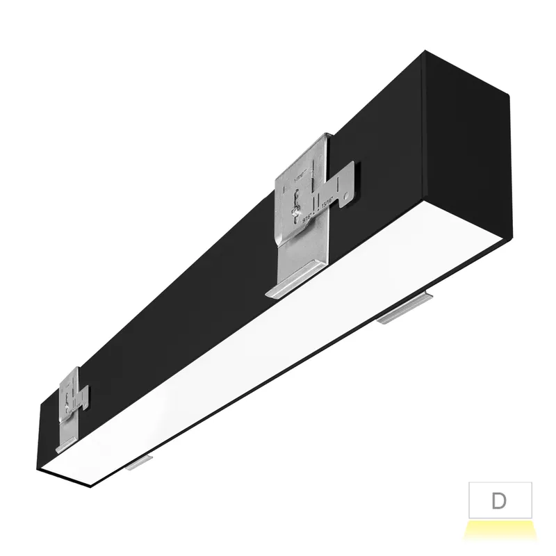 4' Architectural Linear Recessed Downlight Frosted
