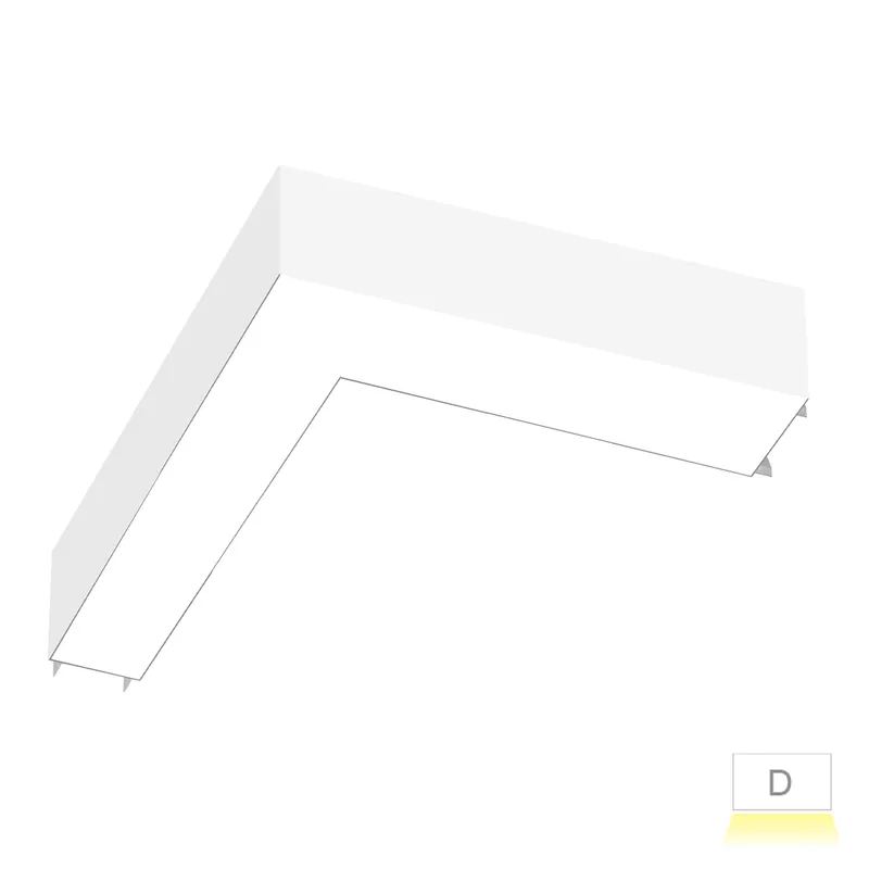 4' L-Shape Downlight