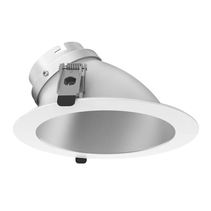 4" Clear Spectacle Haze Reflector + White Trim