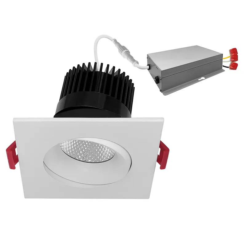 4" Multiple Downlights Trimmed