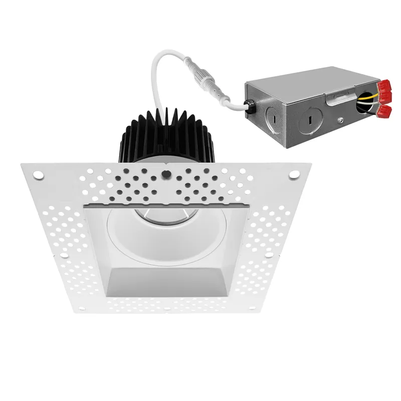 4" Trimless Square Downlights