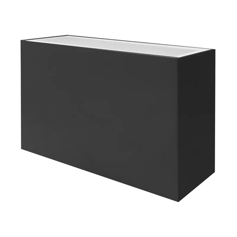 5" x 10" Modern Square Sconce Light: M-Line