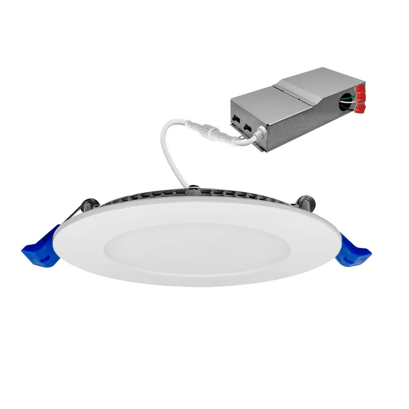 6" External J-Box Round Downlight: Slim-Line