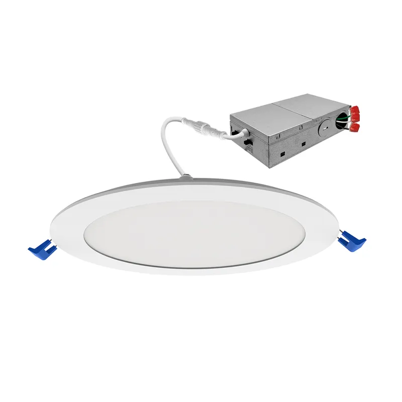 8" LED External J-Box Round Downlight