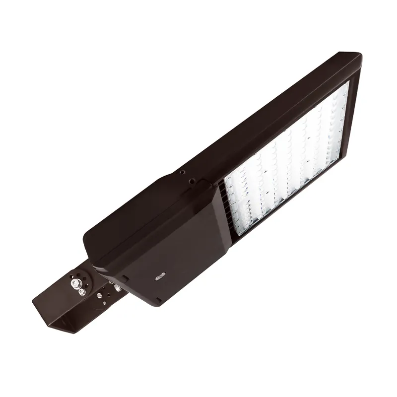 Area Light 2 Shoebox Flood Fixtures 3CCT+ 3 Power Selectable w/ Twist-C Technology: Control Ready