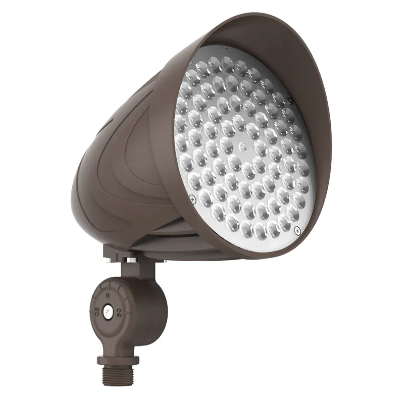 Bullet Flood Lights -Large Body - 3 Power and 3CCT - with Photocell