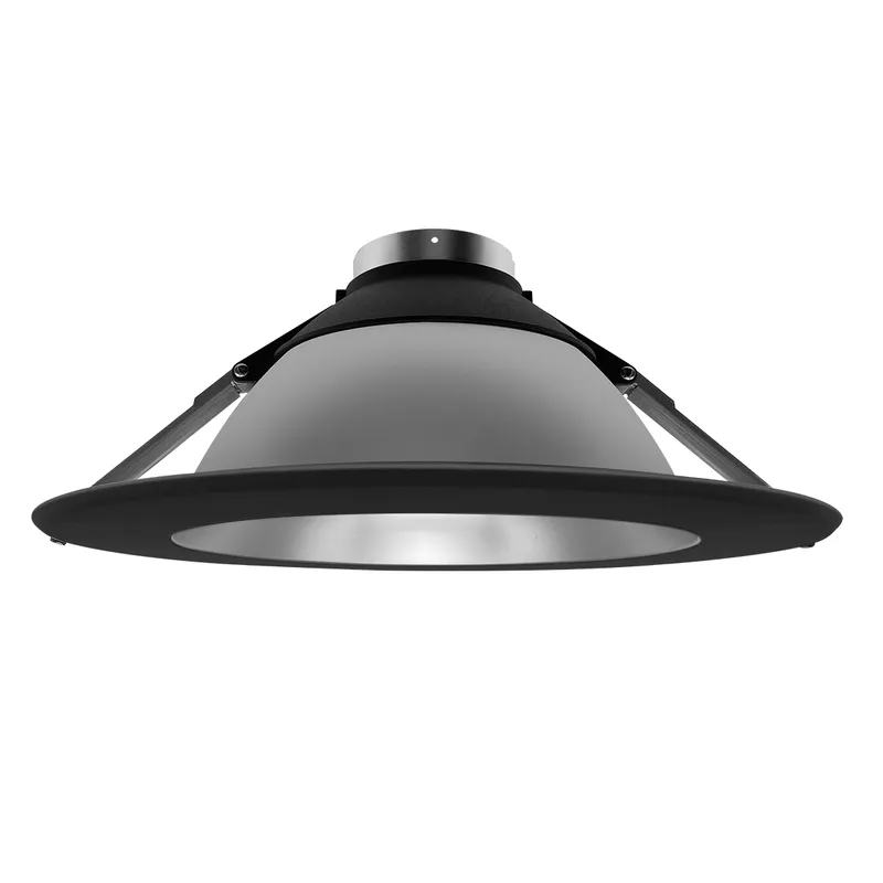 8" CADM: Clear-Specular Haze Reflector/Black Trim