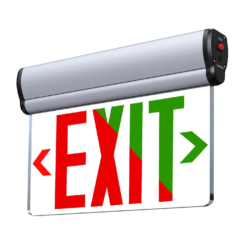Emergency Exit Sign – Edge Lit