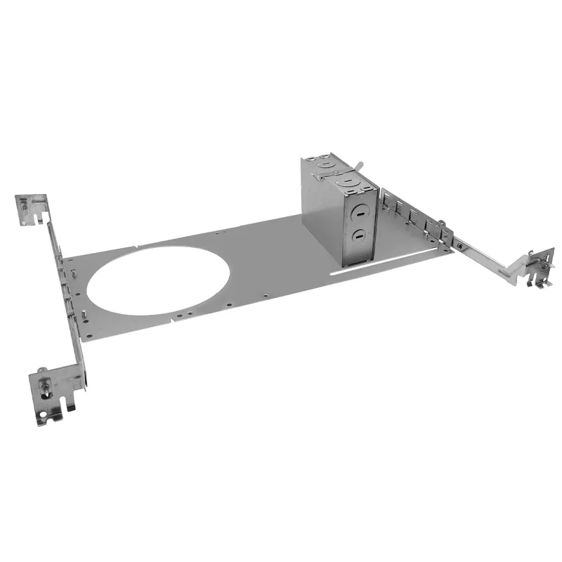 6" Commercial New Construction Plate with Joist Bar + J-Box
