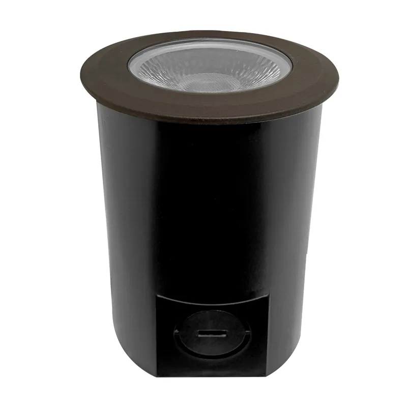 In Ground Light - Small: Flat Open Lens