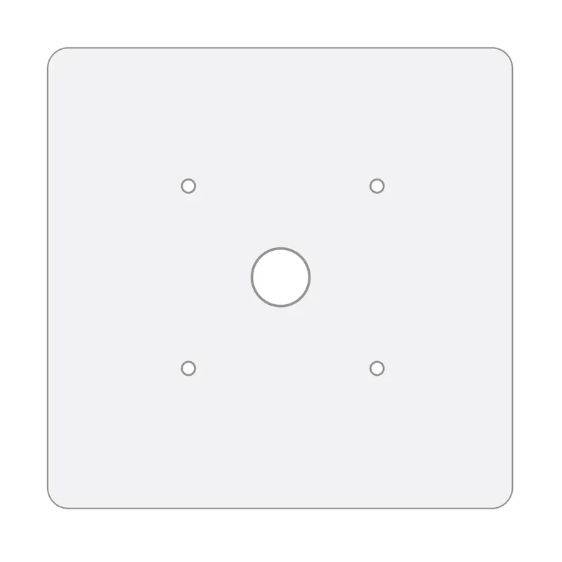 Large Square Canopy Fixture