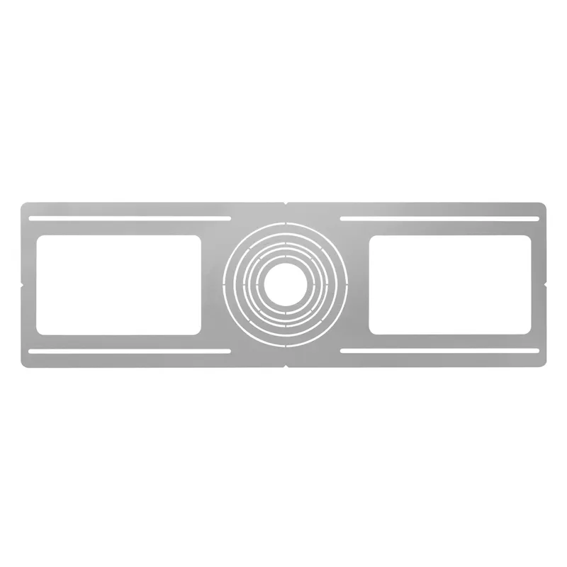 Universal Construction Plate: 2"3" 3.5" 4" 5" 6" Canless Downlights