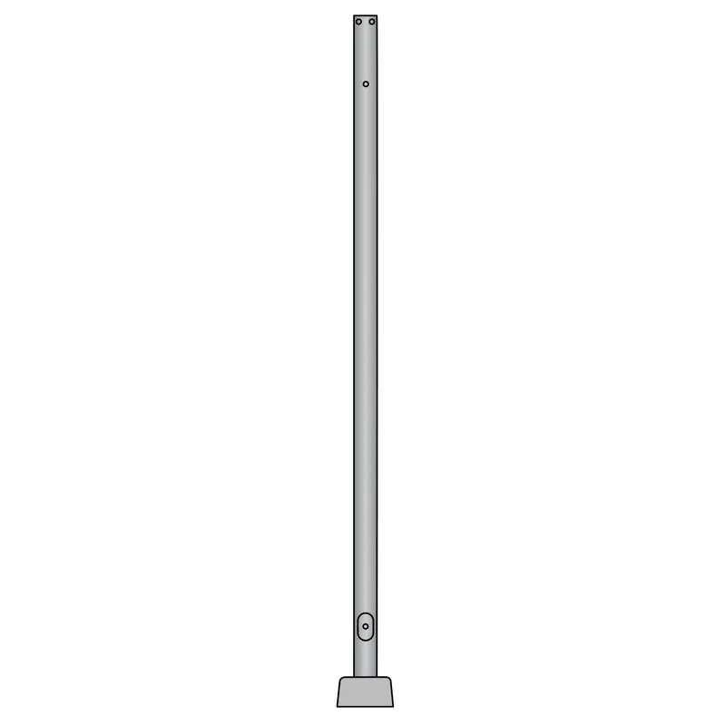 Round Straight Steel Poles