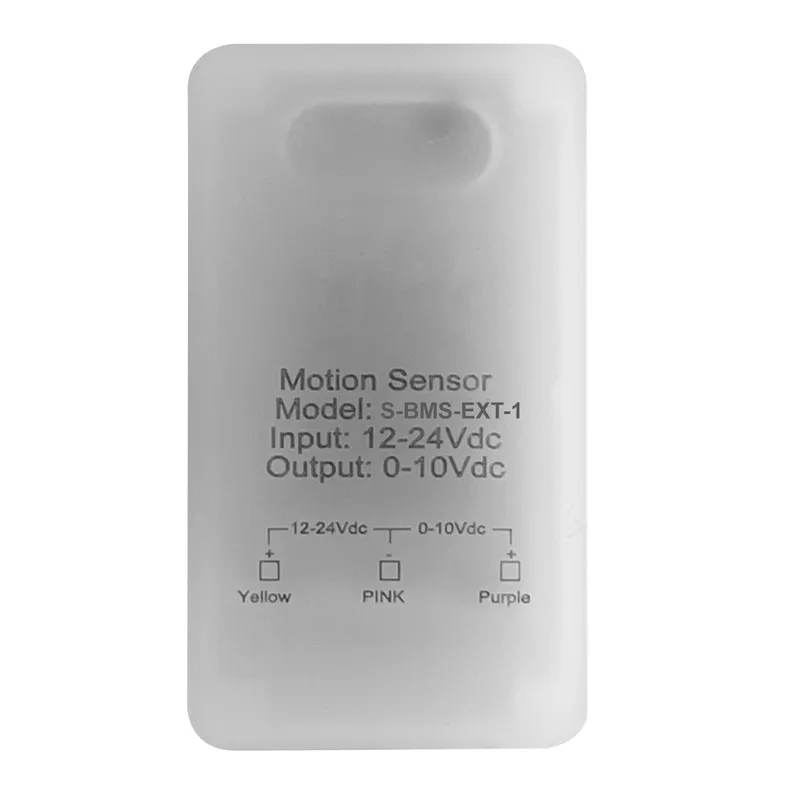 S-Line: Bi Level Motion Sensor w/ Daylight Harvesting, Ideal for use with LED WALLPACKS. 12V Aux REQD. (Remote Required)