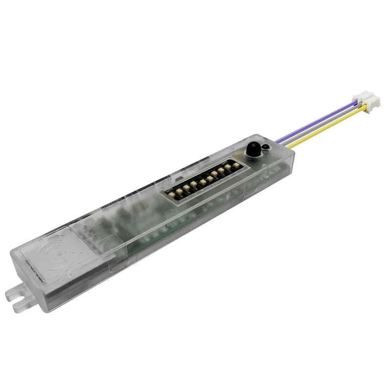 S-Line: Bi Level Motion Sensor w/ Daylight Harvesting, Ideal for use with LED-CBT. 12V Aux REQD. (Remote Optional)