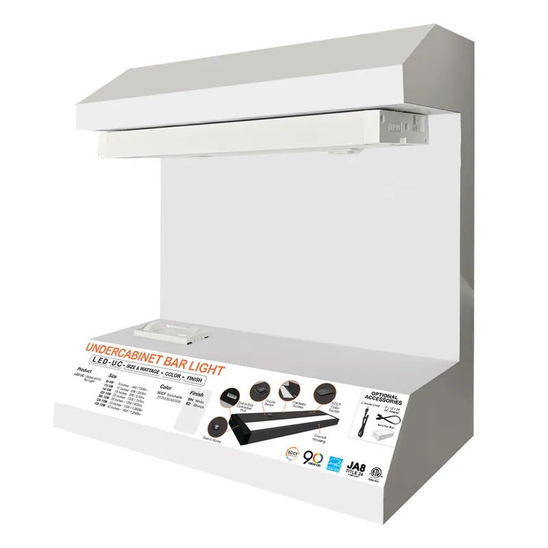 Undercabinet Fixture Bar Display