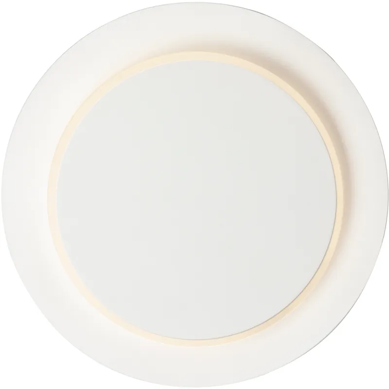Revolver LED 10 inch Matte White Bath Vanity Wall Light