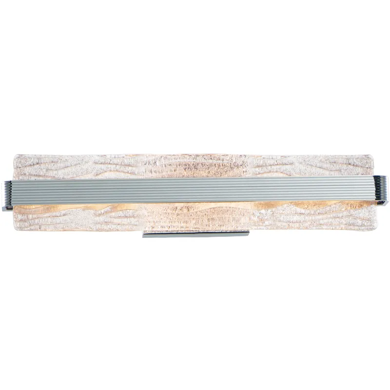 Ripple LED 4.75 inch Polished Chrome Bath Vanity Wall Light