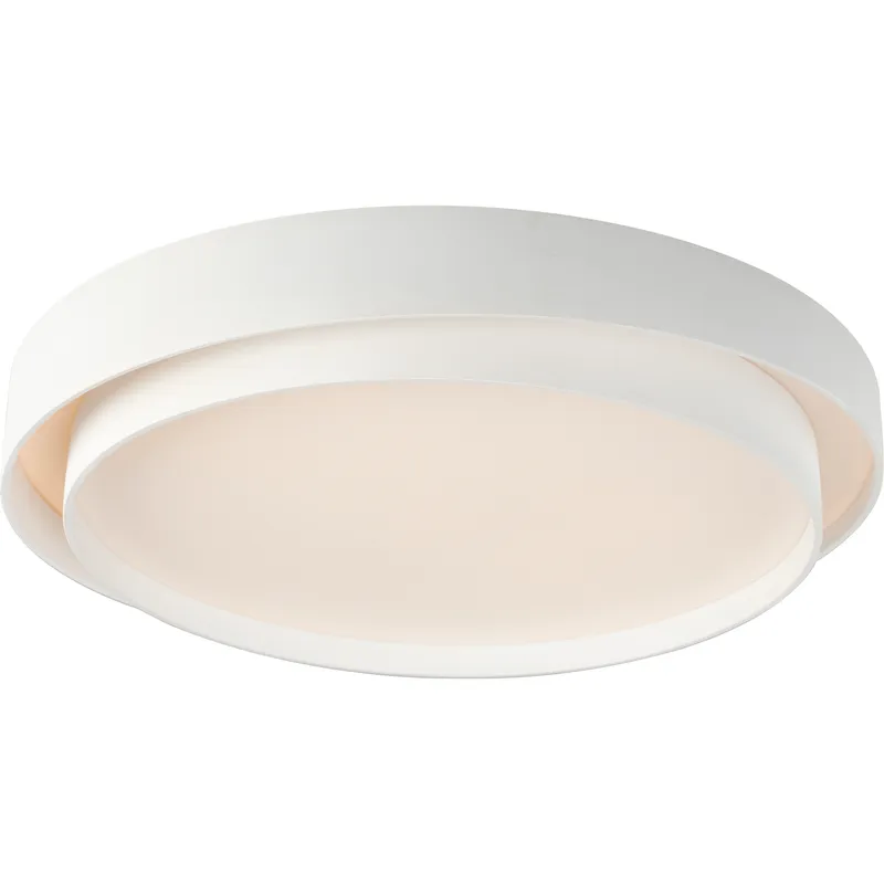 Ziggurat LED 31.5 inch White Flush Mount Ceiling Light