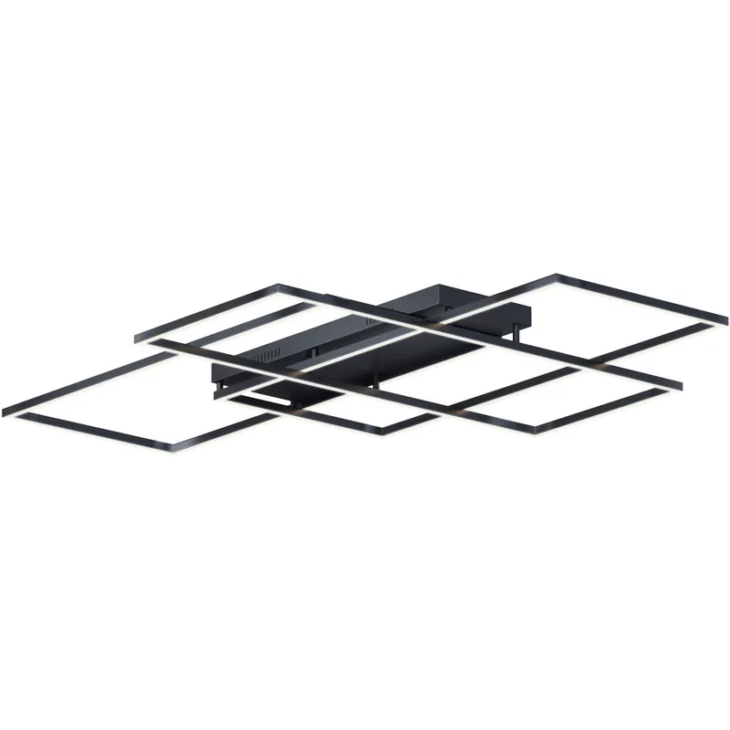 Traverse LED LED 48 inch Black Flush Mount Ceiling Light