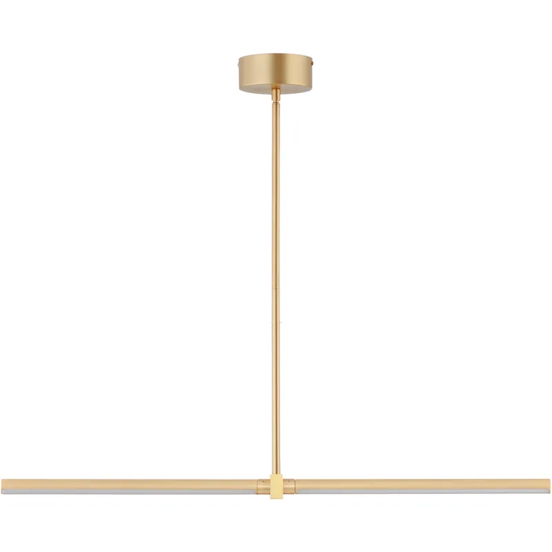 Dorian LED 34.75 inch Gold Linear Pendant Ceiling Light