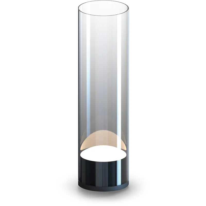 Highball 14.25 inch 10.00 watt Gunmetal Table Lamp Portable Light in Graduating Smoke