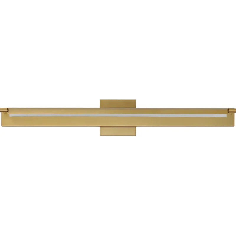 Bookkeeper LED 30 inch Natural Aged Brass Wall Sconce Wall Light