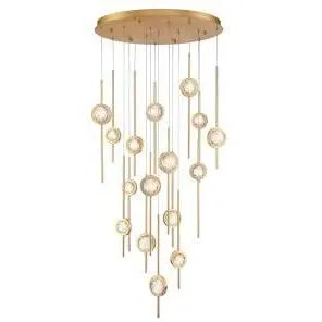 Barletta LED 32 inch Gold Chandelier Ceiling Light