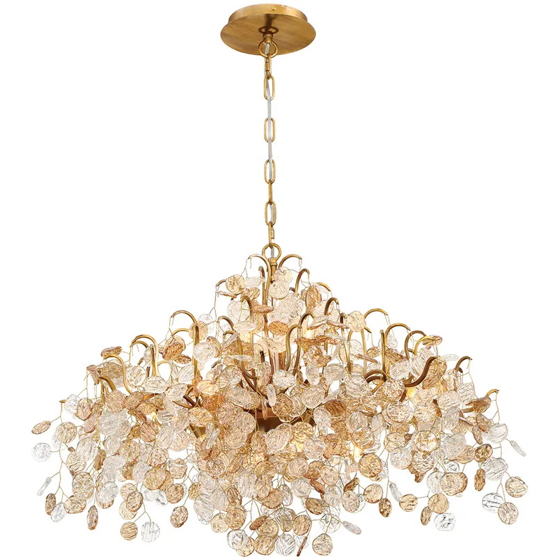 Campobasso 11 Light 33.25 inch Gold Chandelier Ceiling Light